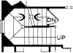 Optional Basement Stairs Design for House Plan #402-01527