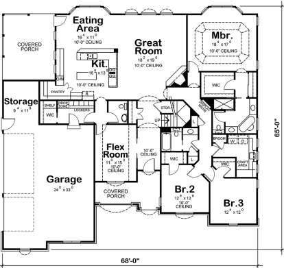 Main Floor for House Plan #402-01529