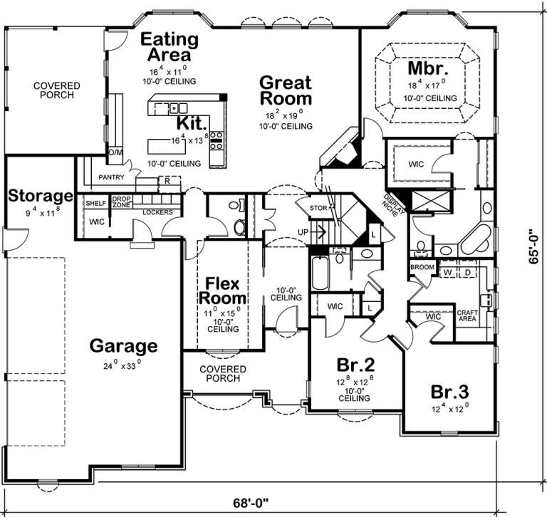 House Plan House Plan #19319 Drawing 1