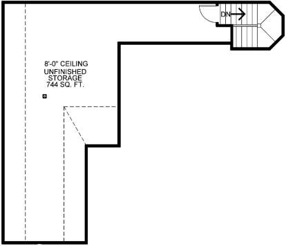 Attic Storage for House Plan #402-01529