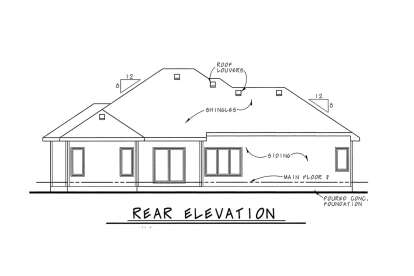 Traditional House Plan #402-01531 Elevation Photo