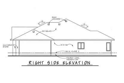 Traditional House Plan #402-01531 Elevation Photo