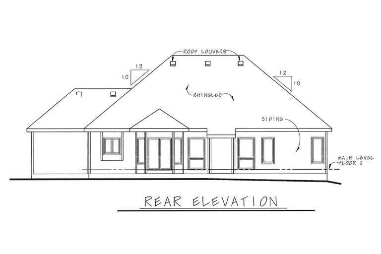 Traditional House Plan #402-01532 Elevation Photo