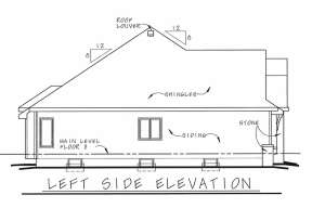 Traditional House Plan #402-01532 Elevation Photo