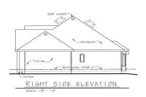 Traditional House Plan #402-01532 Elevation Photo