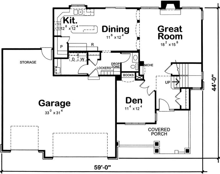 House Plan House Plan #19324 Drawing 1
