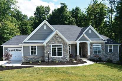 European House Plan #402-01535 Elevation Photo
