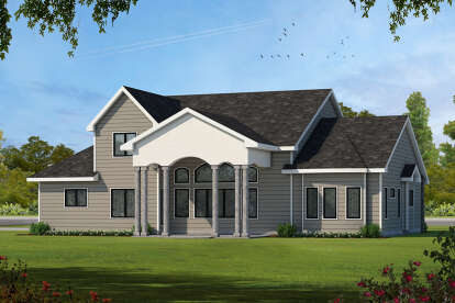 French Country House Plan #402-01536 Elevation Photo