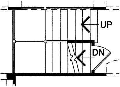 Optional Basement Stairs Design for House Plan #402-01536