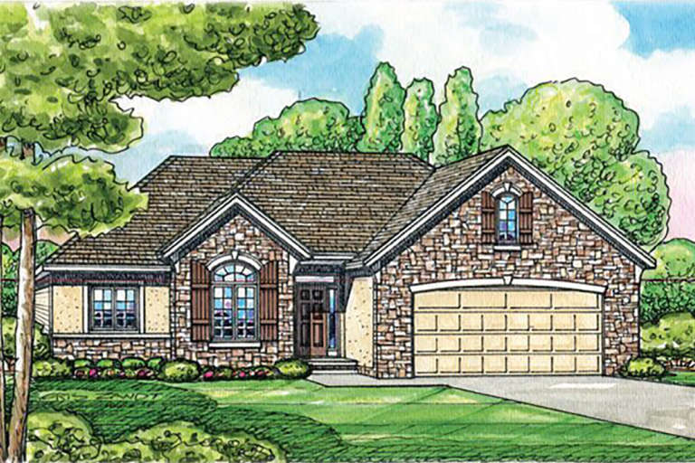 House Plan House Plan #19328 Front Elevation 