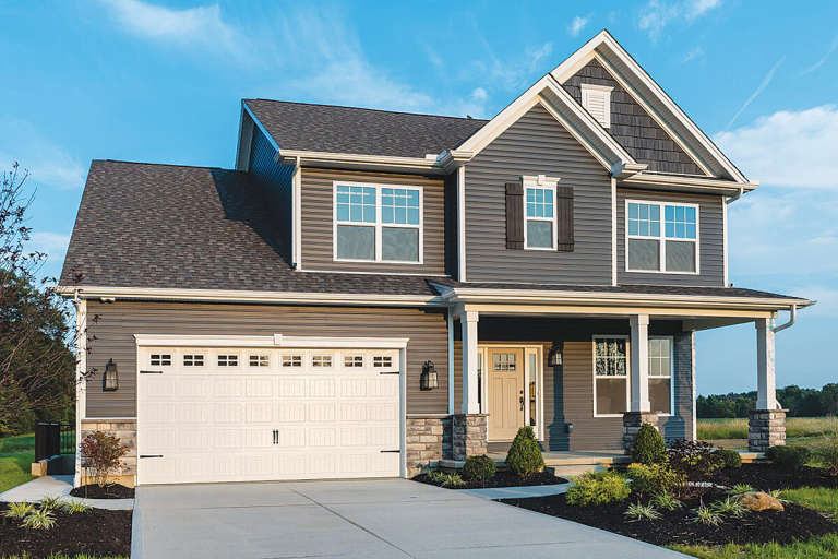 House Plan House Plan #19329 Front Elevation 