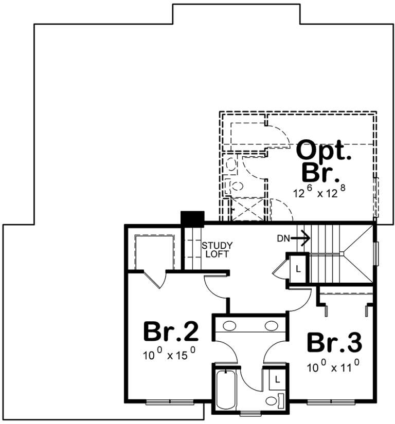 House Plan House Plan #19329 Drawing 2