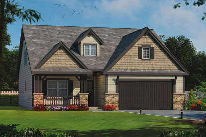 House Plan House Plan #19331 Front Elevation 