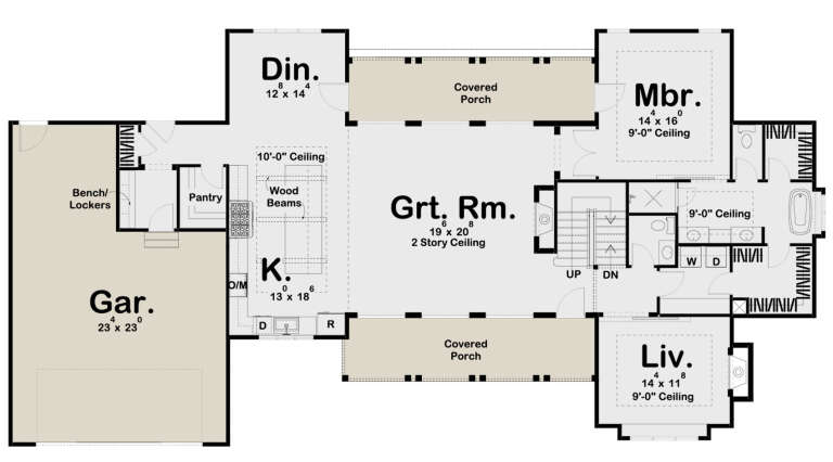 House Plan House Plan #19334 Drawing 1