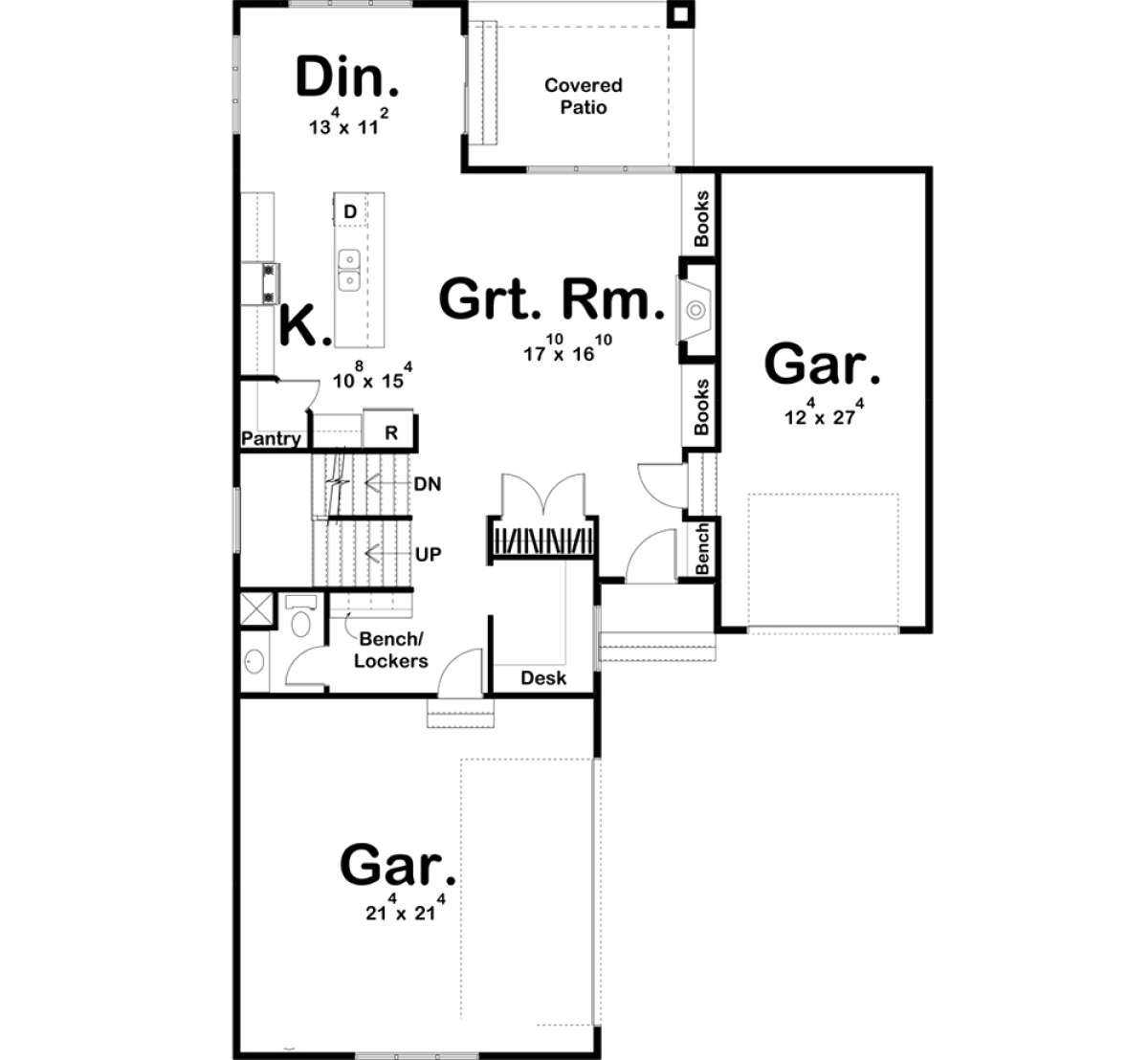 Main Floor for House Plan #963-00158