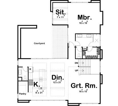 Main Floor for House Plan #963-00159