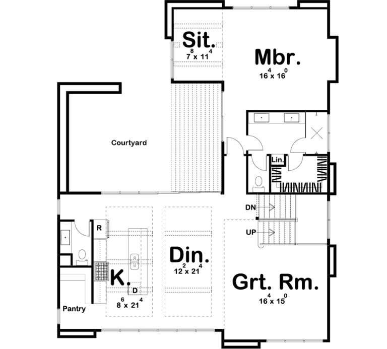 House Plan House Plan #19336 Drawing 1
