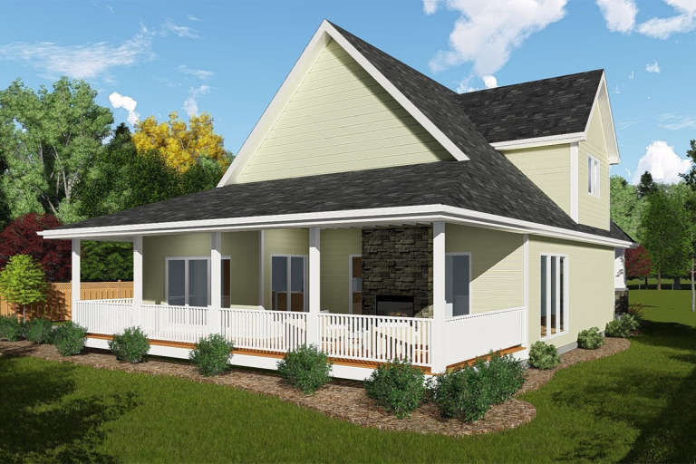 Traditional House Plan #963-00161 Elevation Photo