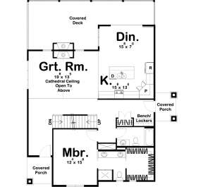 Main Floor for House Plan #963-00161