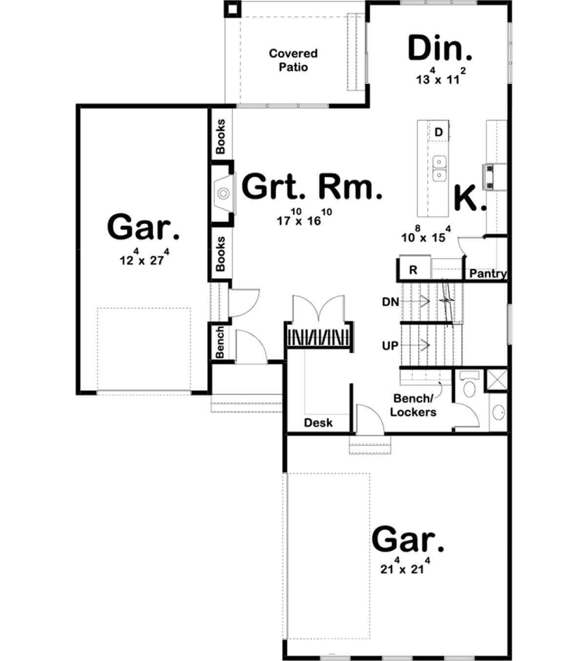 Main Floor for House Plan #963-00162