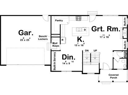 Main Floor for House Plan #963-00164