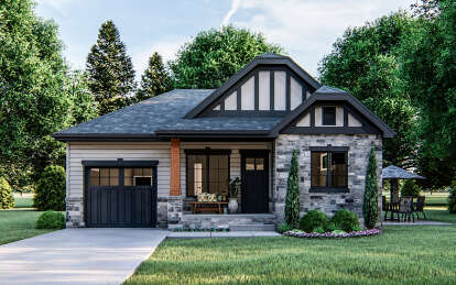 House Plan House Plan #19343 Front Elevation 