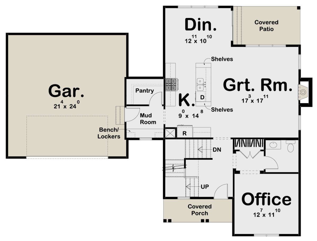 Main Floor for House Plan #963-00168