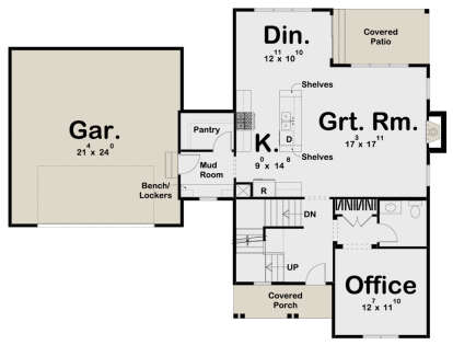 Main Floor  for House Plan #963-00168