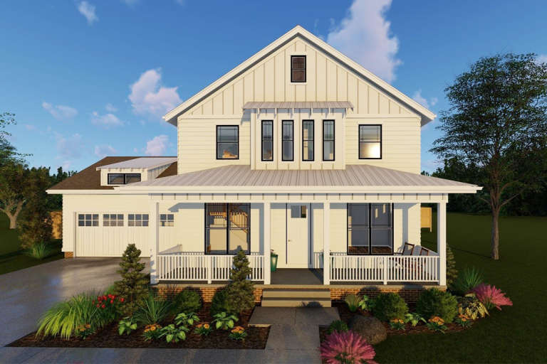 House Plan House Plan #19347 Front Elevation 