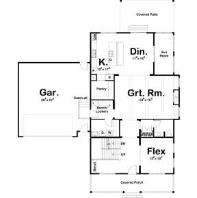 Main Floor for House Plan #963-00170