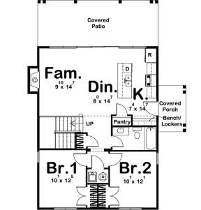 Main Floor for House Plan #963-00172