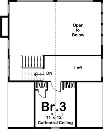 Second Floor for House Plan #963-00172