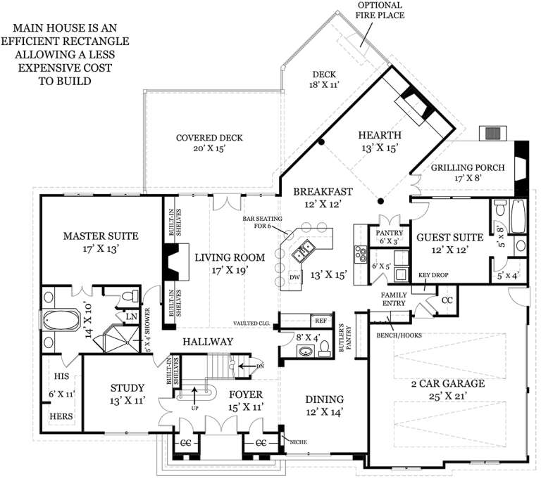 House Plan House Plan #19353 Drawing 1