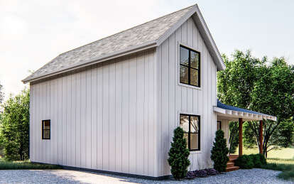 Modern Farmhouse House Plan #963-00178 Elevation Photo