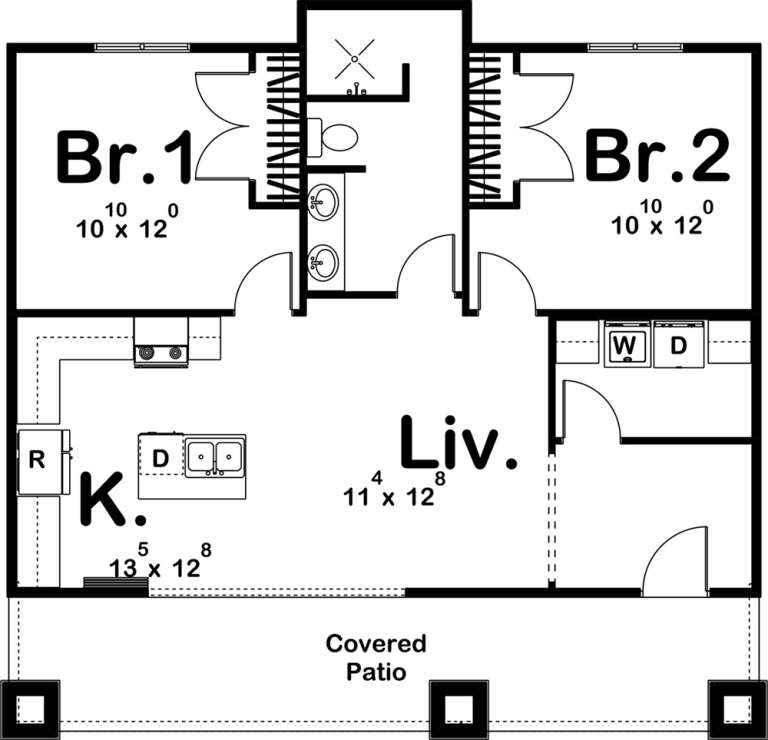 House Plan House Plan #19358 Drawing 1