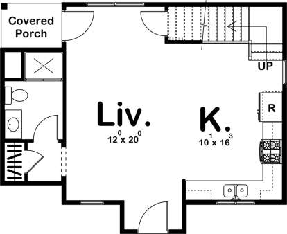 Main Floor for House Plan #963-00181