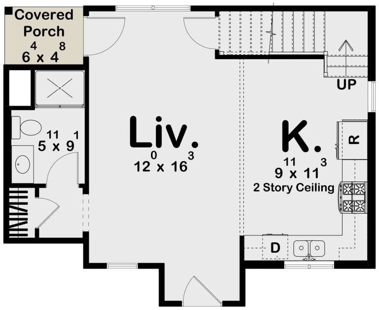 House Plan House Plan #19359 Drawing 1