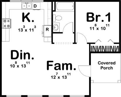 House Plan House Plan #19361 Drawing 1