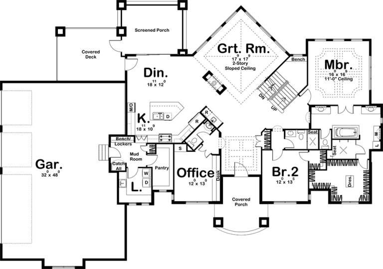 House Plan House Plan #19363 Drawing 1