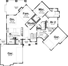 Main Floor for House Plan #963-00186
