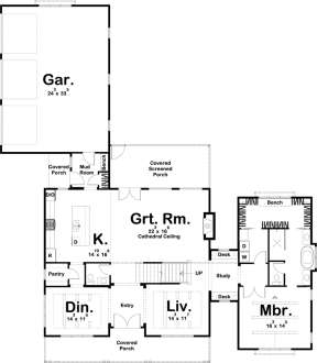 Main Floor for House Plan #963-00188
