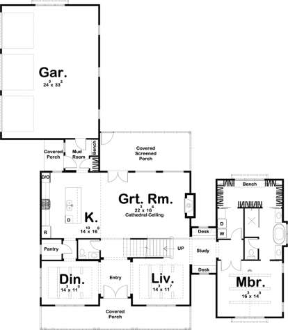 Main Floor for House Plan #963-00188