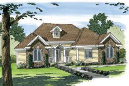 Traditional House Plan #963-00191 Elevation Photo