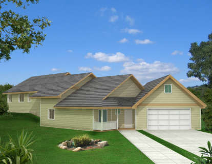 3 Bed, 2 Bath, 2453 Square Foot House Plan - #039-00507