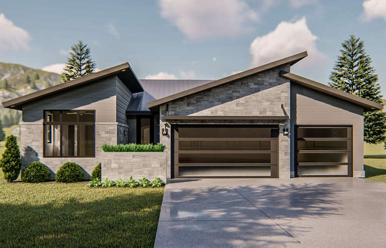 House Plan House Plan #19370 Front Elevation