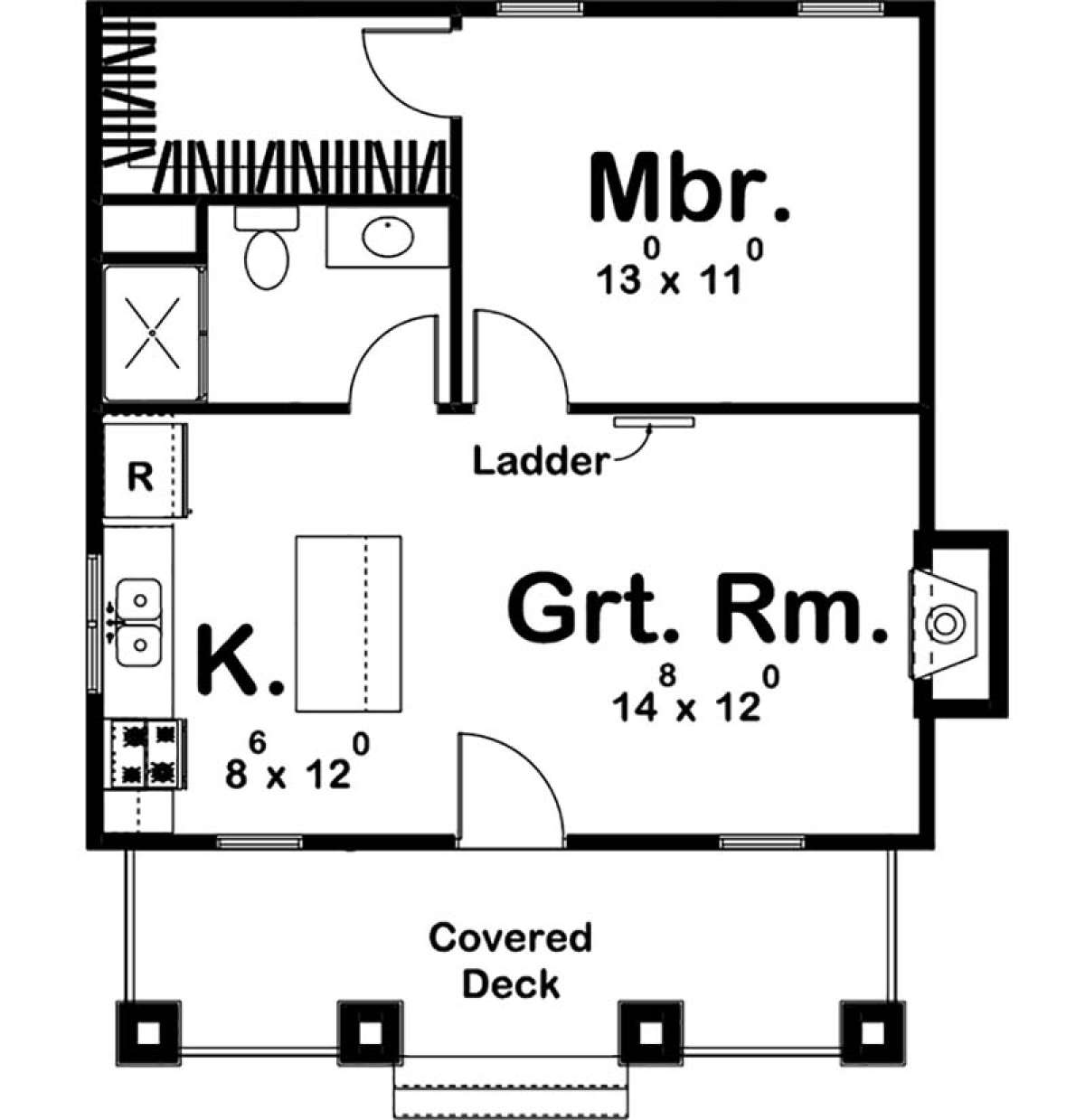 Main Floor for House Plan #963-00193