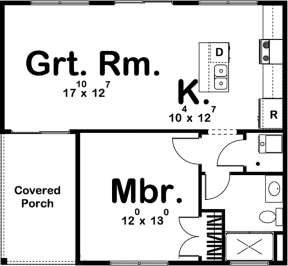 Main Floor for House Plan #963-00196