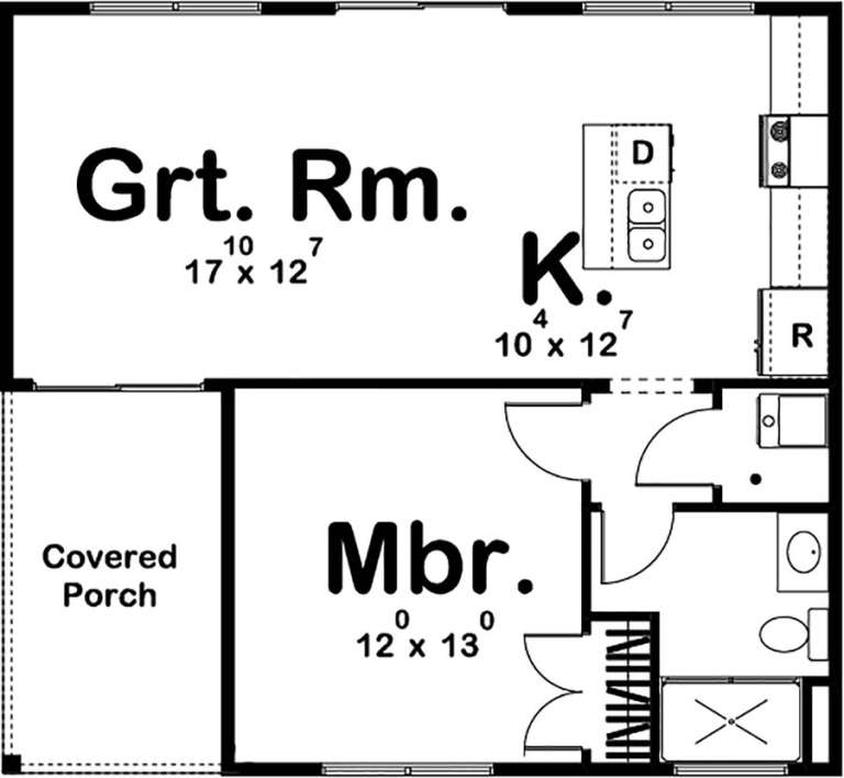 House Plan House Plan #19374 Drawing 1