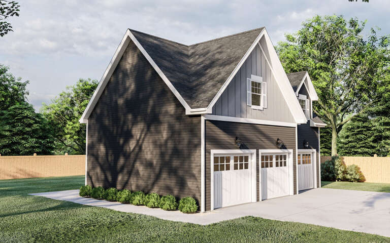 Craftsman House Plan #963-00198 Elevation Photo