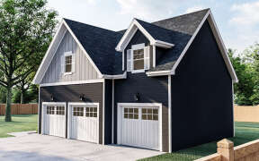 Craftsman House Plan #963-00198 Elevation Photo
